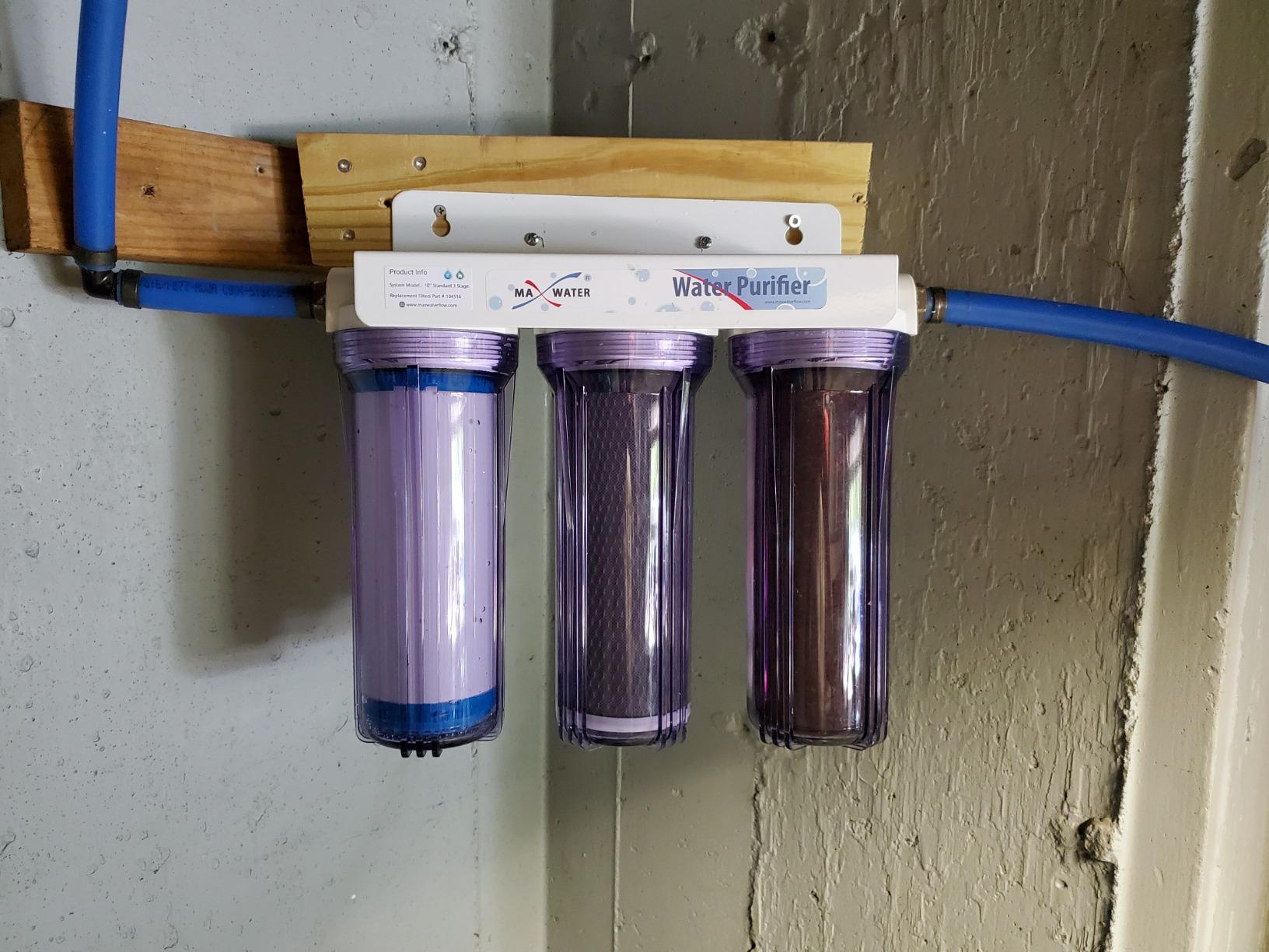 Max Water Whole House Water Filter System 3 Stage 10