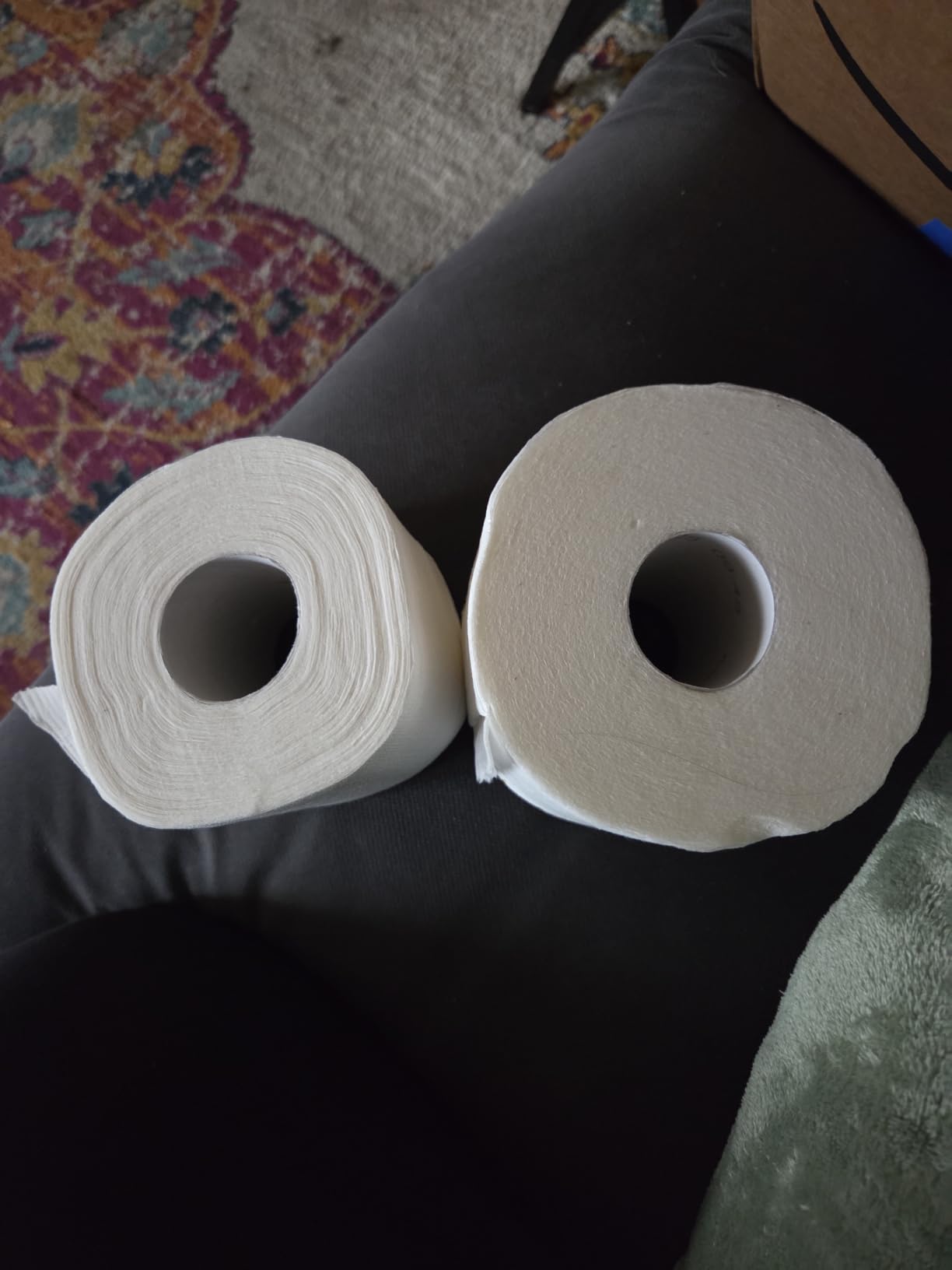 Scott ComfortPlus Toilet Paper, 12 Triple Rolls, 231 Sheets per Roll, Septic-Safe, 1-Ply Toilet Tissue customer photo 2