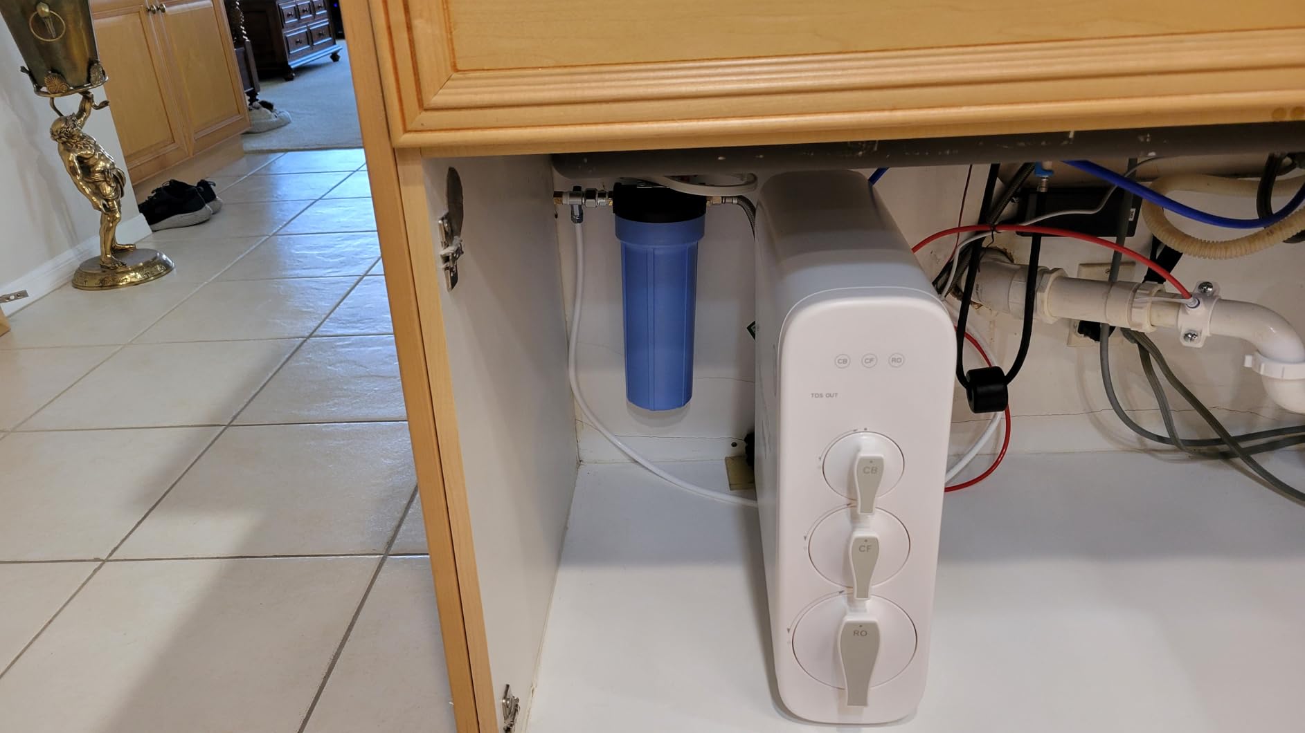 Waterdrop G3P600 Tankless Reverse Osmosis Water Filter System, 600 GPD customer photo 1