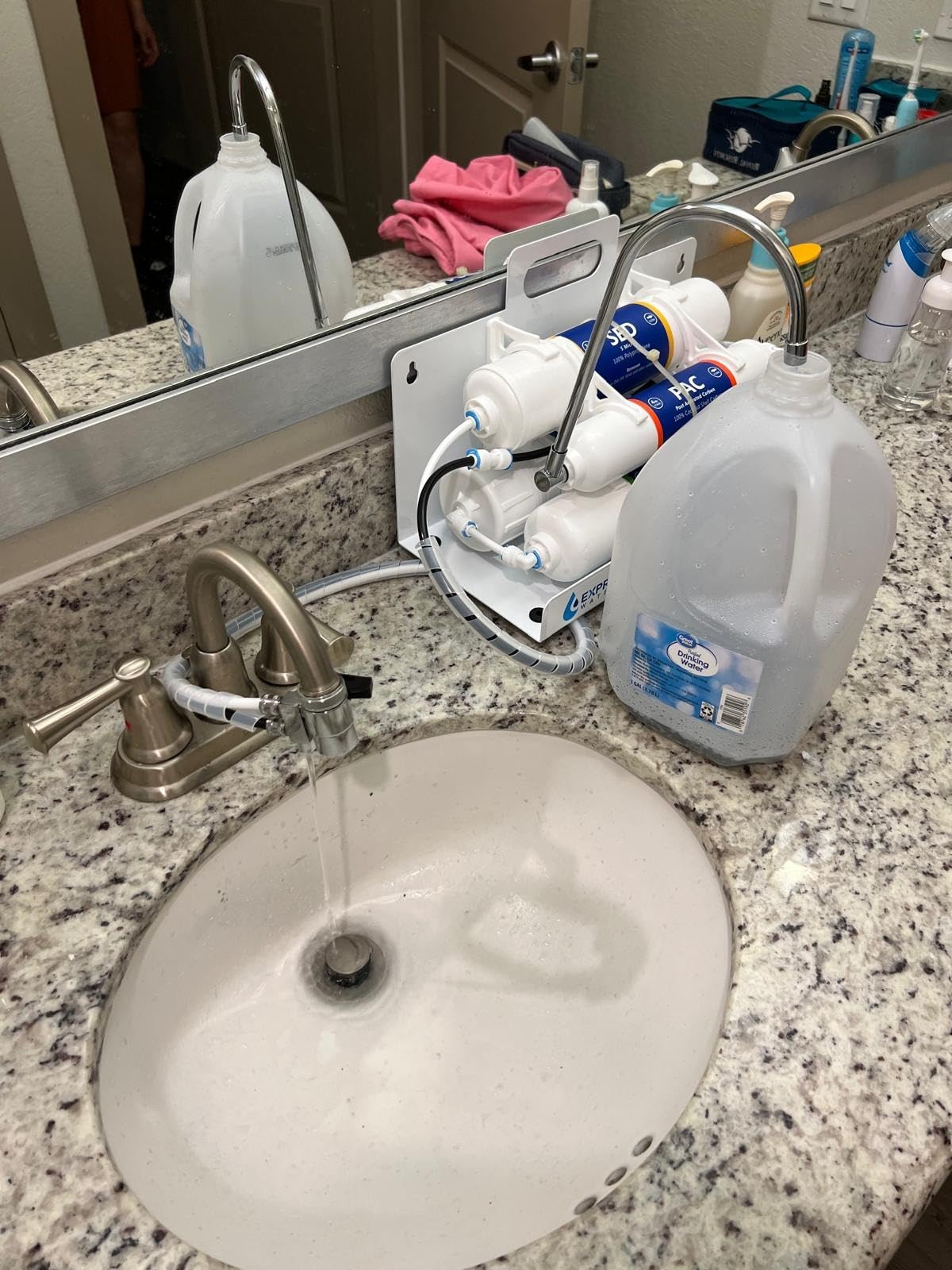 Express Water Countertop Reverse Osmosis Water Filtration System, White customer photo 1