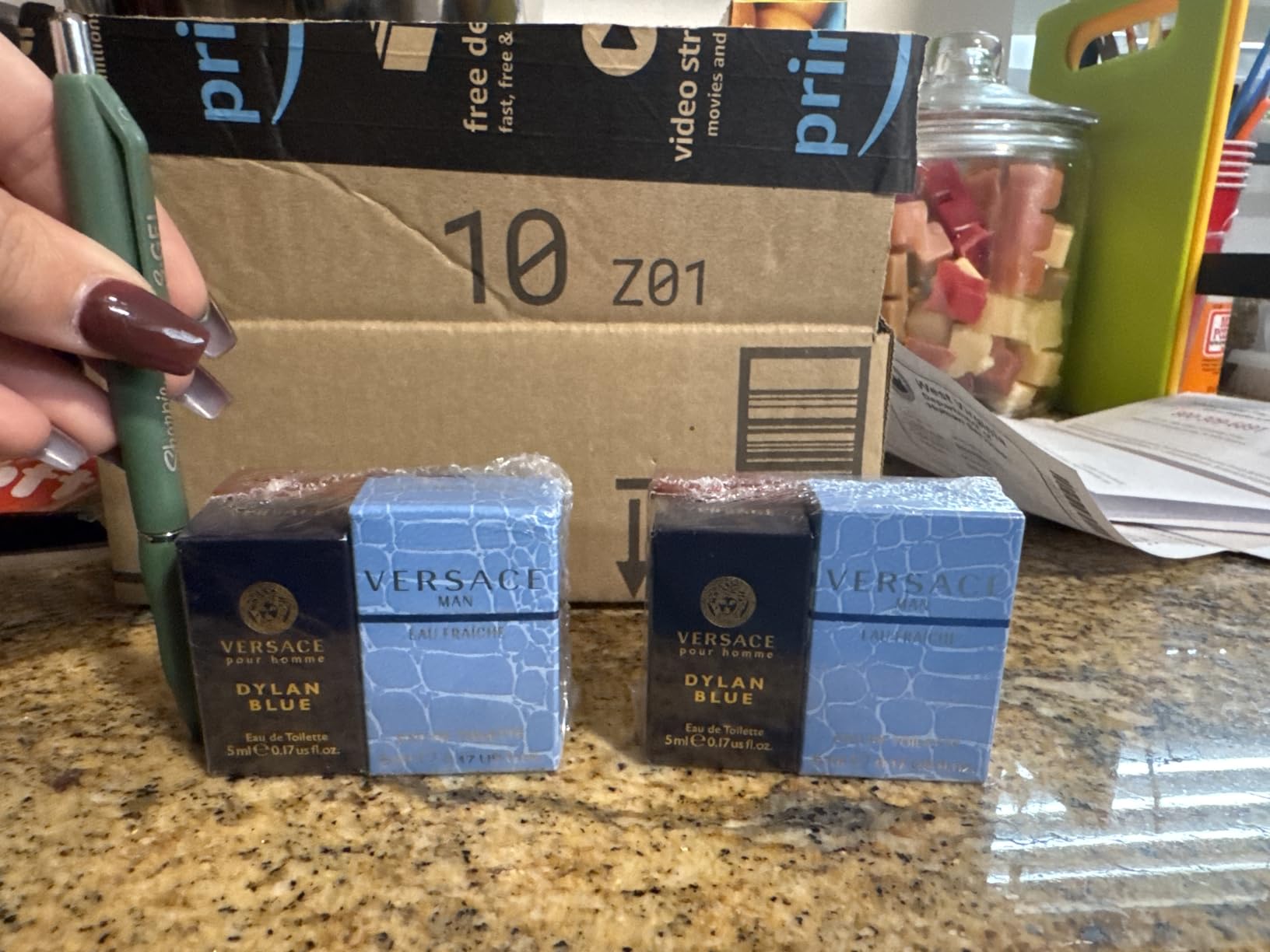 Versace 4 Piece Mini Gift Set for Men customer photo 2