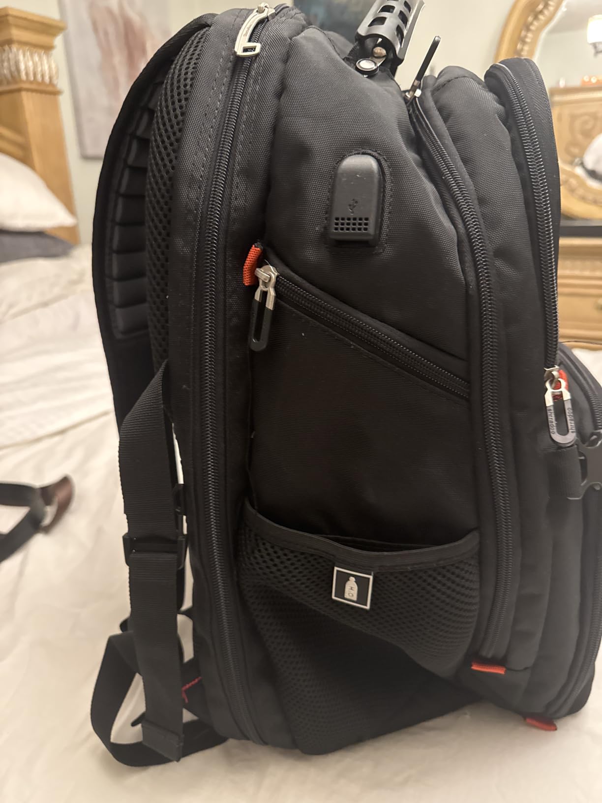 SHRRADOO Extra Large Travel Laptop Backpack for Men, Work College Backpacks customer photo 1
