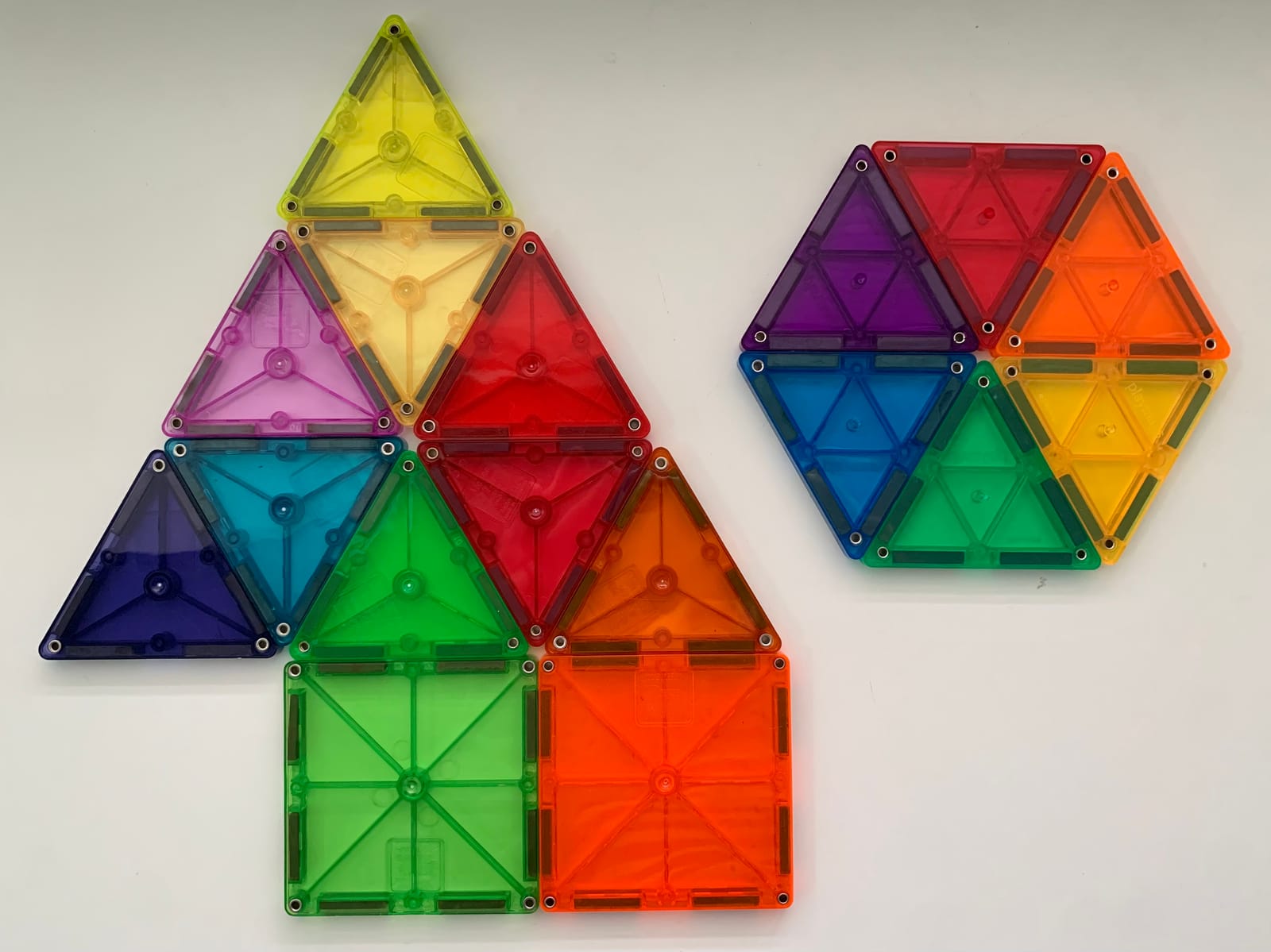 MAGNA-TILES Metropolis 110-Piece Magnetic Construction Set, The ORIGINAL Magnetic Building Brand customer photo 2