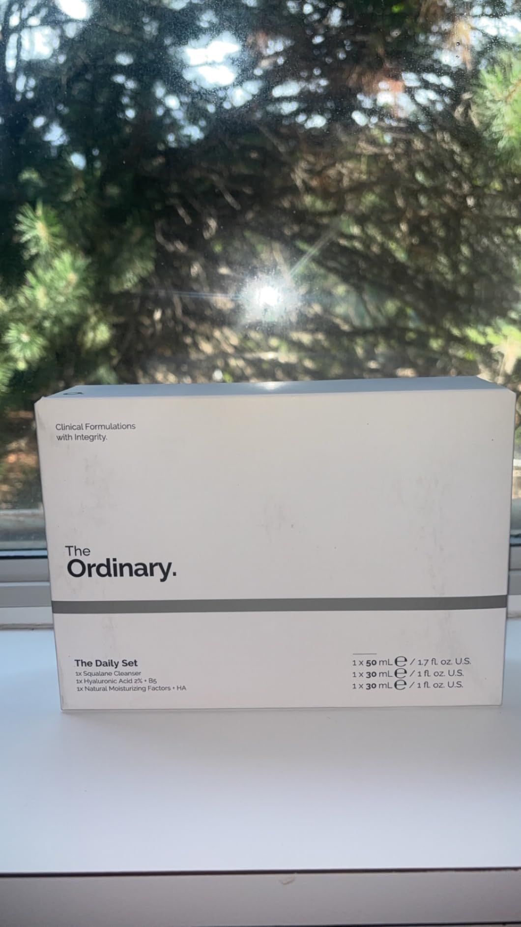 The Ordinary The Daily Set, Daily Skincare Routine with Squalane Cleanser, Hyaluronic Acid 2% + B5, and Natural Moisturizing Factors + HA | Skin Care Set customer photo 1