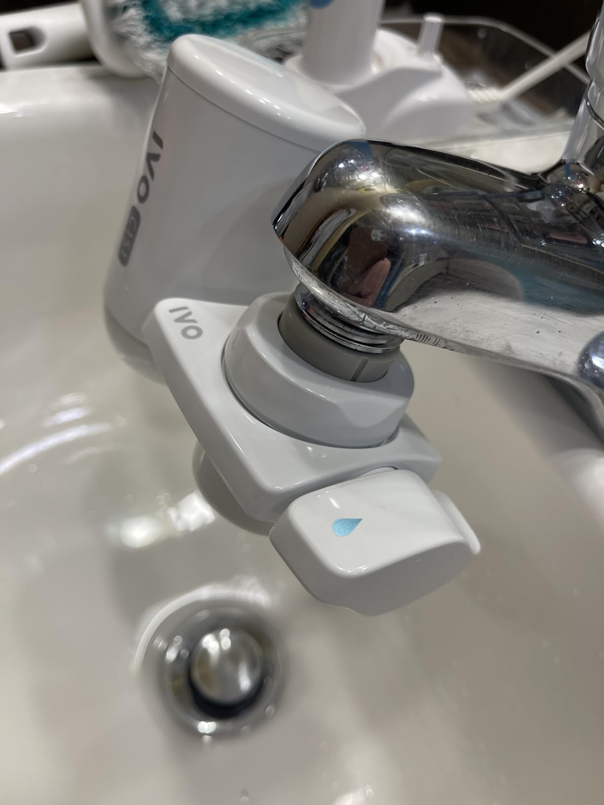 IVO Water Filter for Sink Faucet – 4-Stages with Microfiltration Technology – Removes Chlorine, Rust, Sediments and Microscopic Contaminants – Retains Healthy Minerals customer photo 1