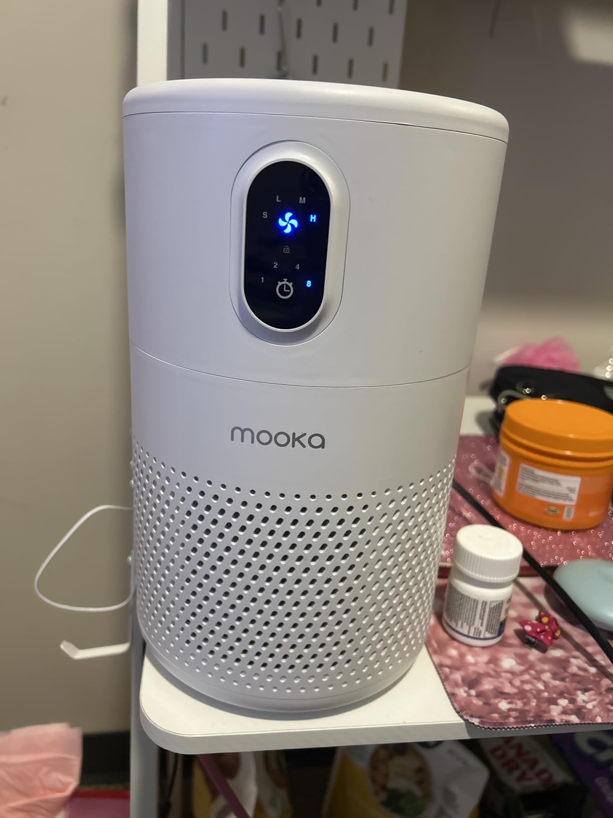 MOOKA Air Purifiers for Home Room up to 1076ft², True HEPA Filter, B-D02L customer photo 2