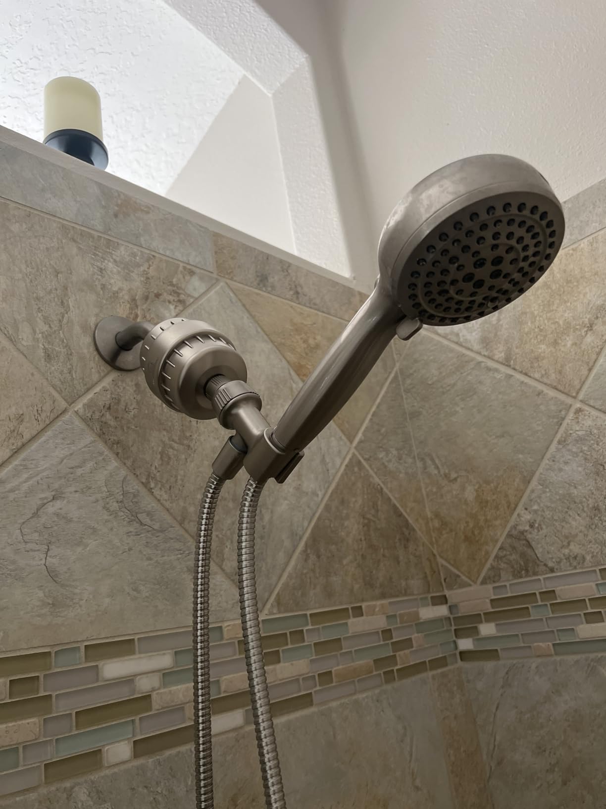 AquaHomeGroup 20-Stage Shower Filter, Vitamin C & E, Includes 1 Cartridge customer photo 2