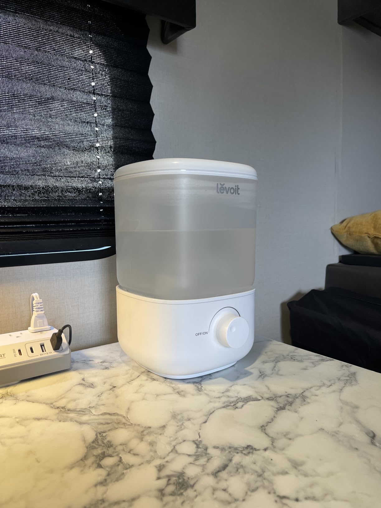Levoit Humidifiers for Bedroom, Quiet, 3L Cool Mist, Essential Oil Diffuser customer photo 1