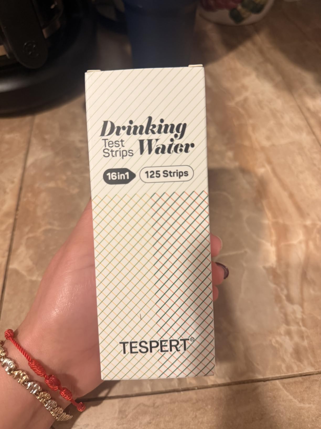 TESPERT 16in1 Water Test Kit 125ct, Lead Water Tester for Drinking Water customer photo 1