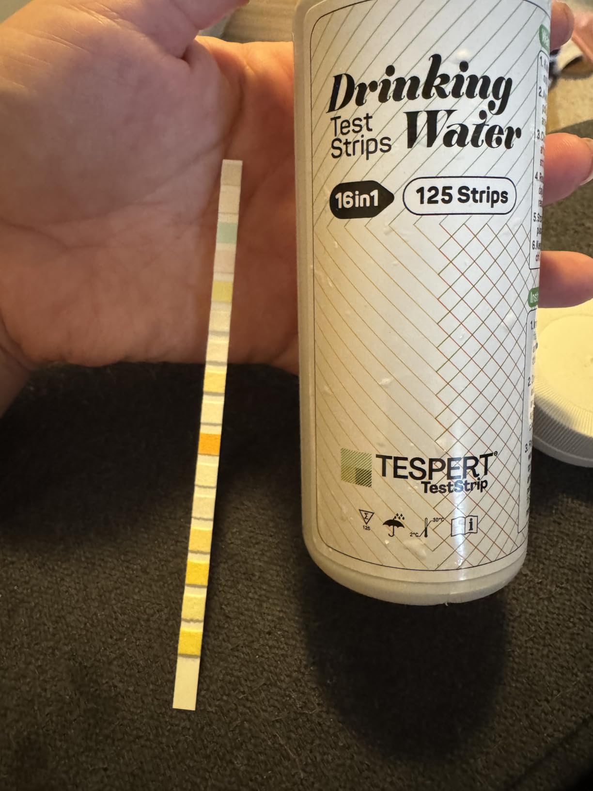 TESPERT 16in1 Water Test Kit 125ct, Lead Water Tester for Drinking Water customer photo 2