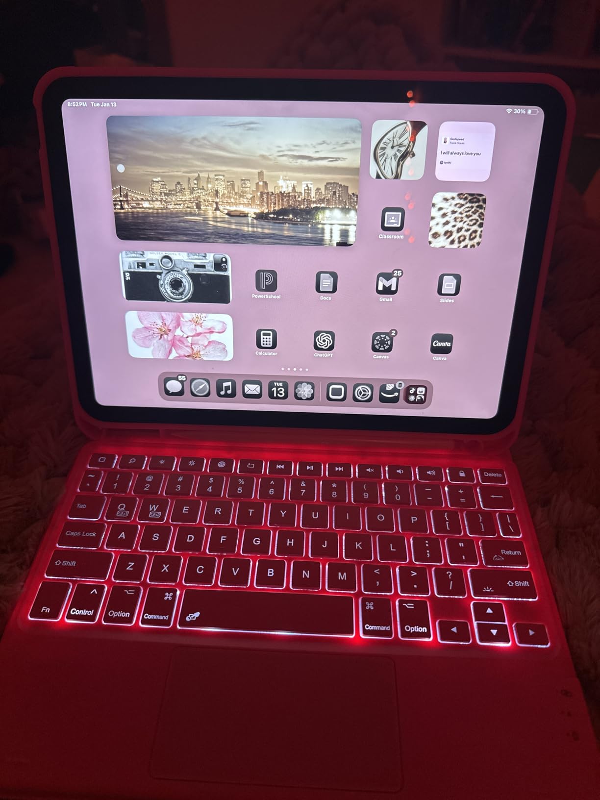 CHESONA Compatible for iPad 11th(A16)/10th Generation Case with Keyboard customer photo 2