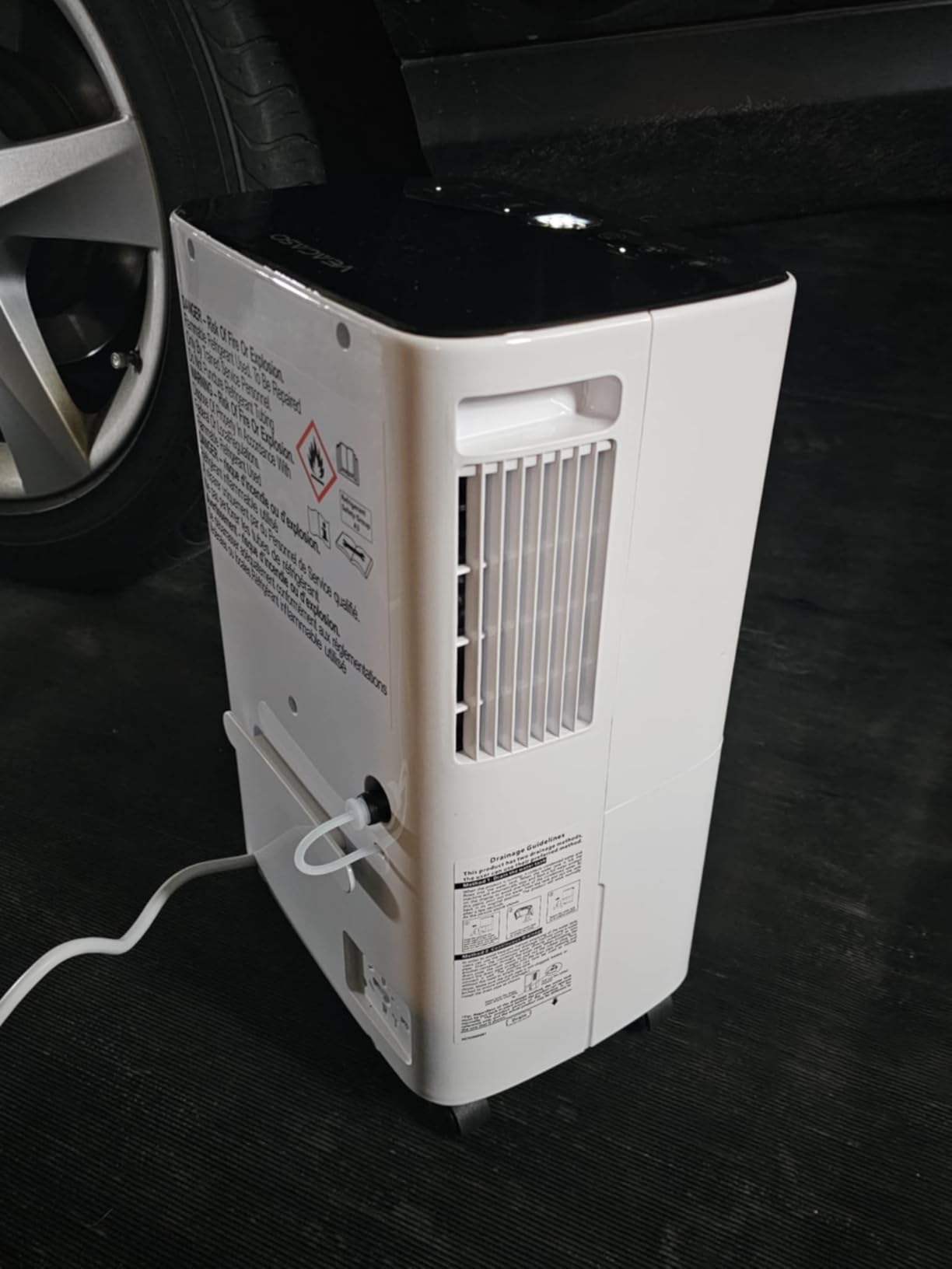 VEAGASO 34-36 Pint/D, 2500 Sq.Ft Dehumidifier for Basement with Drain Hose customer photo 1