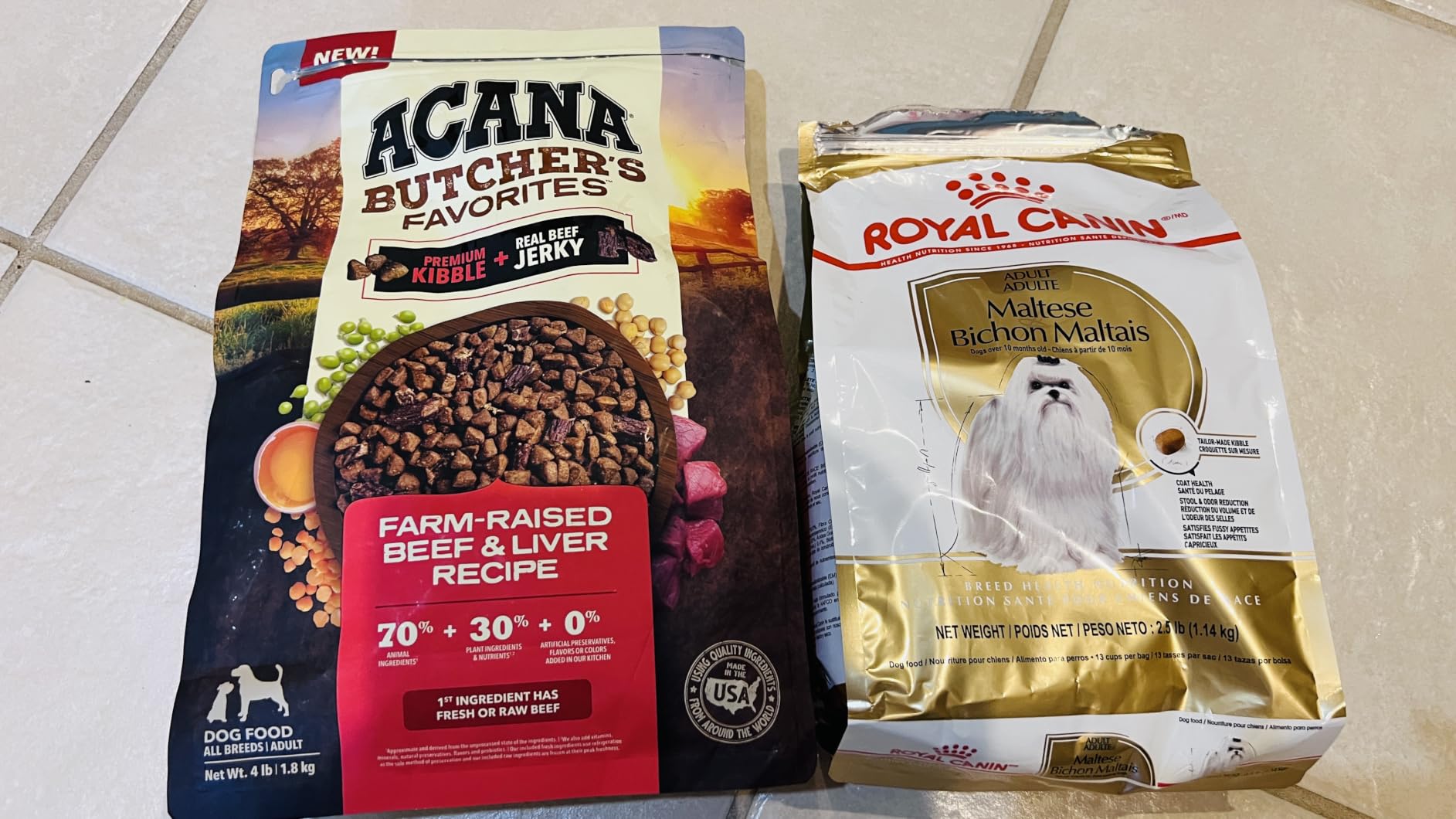 ACANA Butchers Favorites Grain-Free Dry Dog Food Farm-Raised Beef 4lb Bag customer photo 2