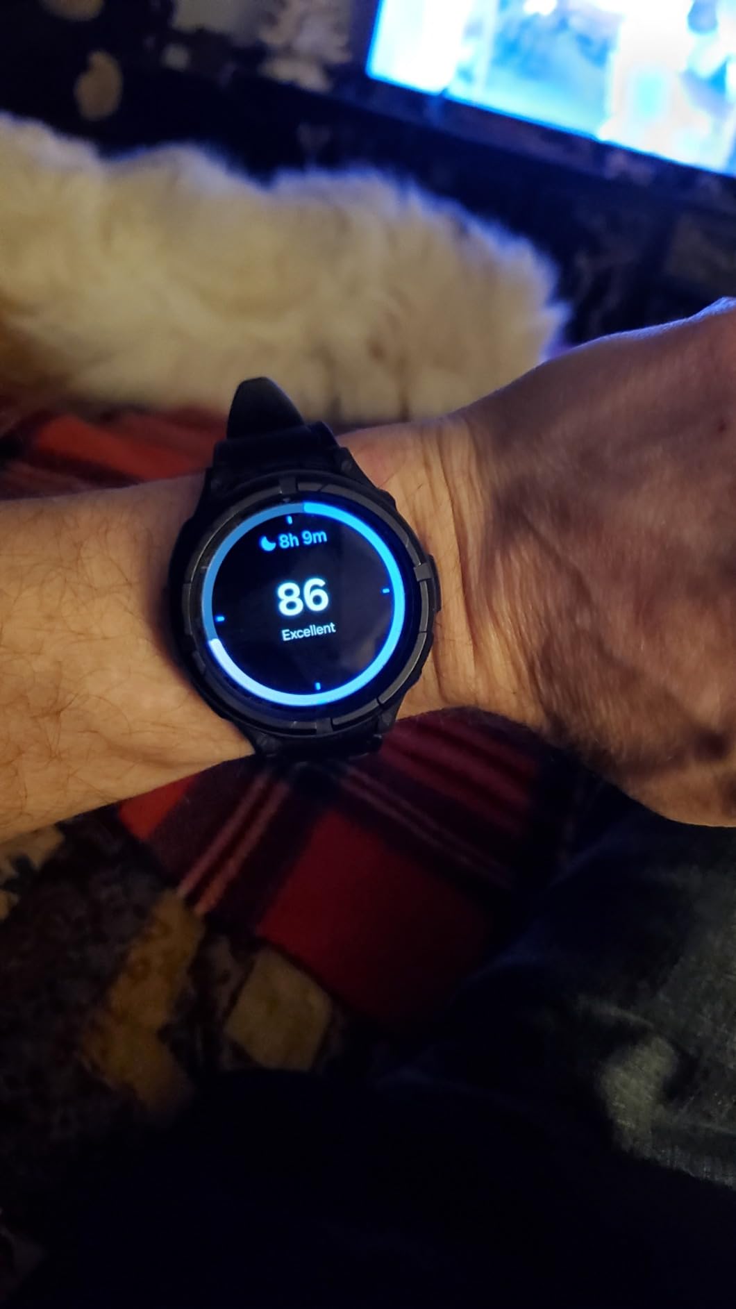 Samsung Galaxy Watch 6 Classic 43mm Bluetooth Smartwatch, Rotating Bezel, Fitness Tracker, Personalized HR Zones, Advanced Sleep Coaching, Heart Monitor, BIA Sensor, Health Insights, US Version, Black customer photo 1
