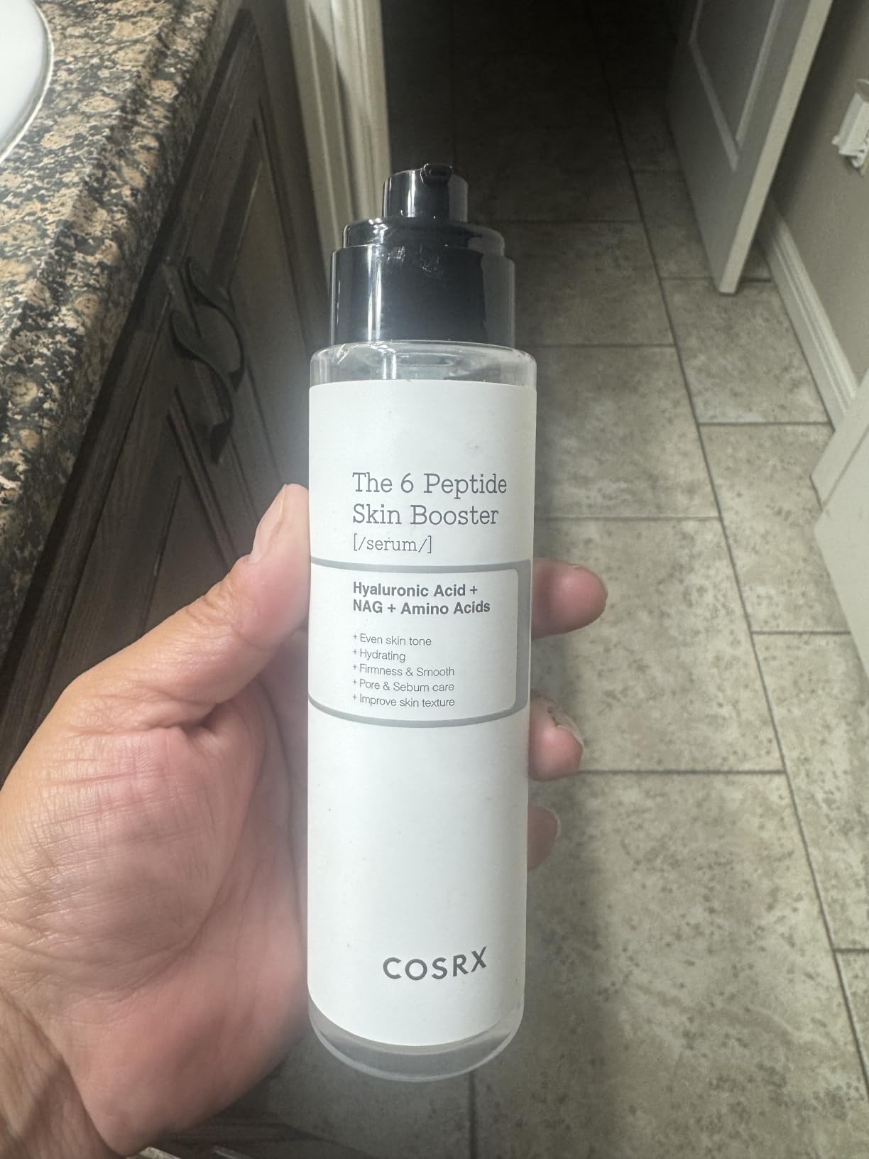 COSRX 6X Peptide Collagen Skin Booster Toner Serum for Dull Skin, 5.07 oz customer photo 2