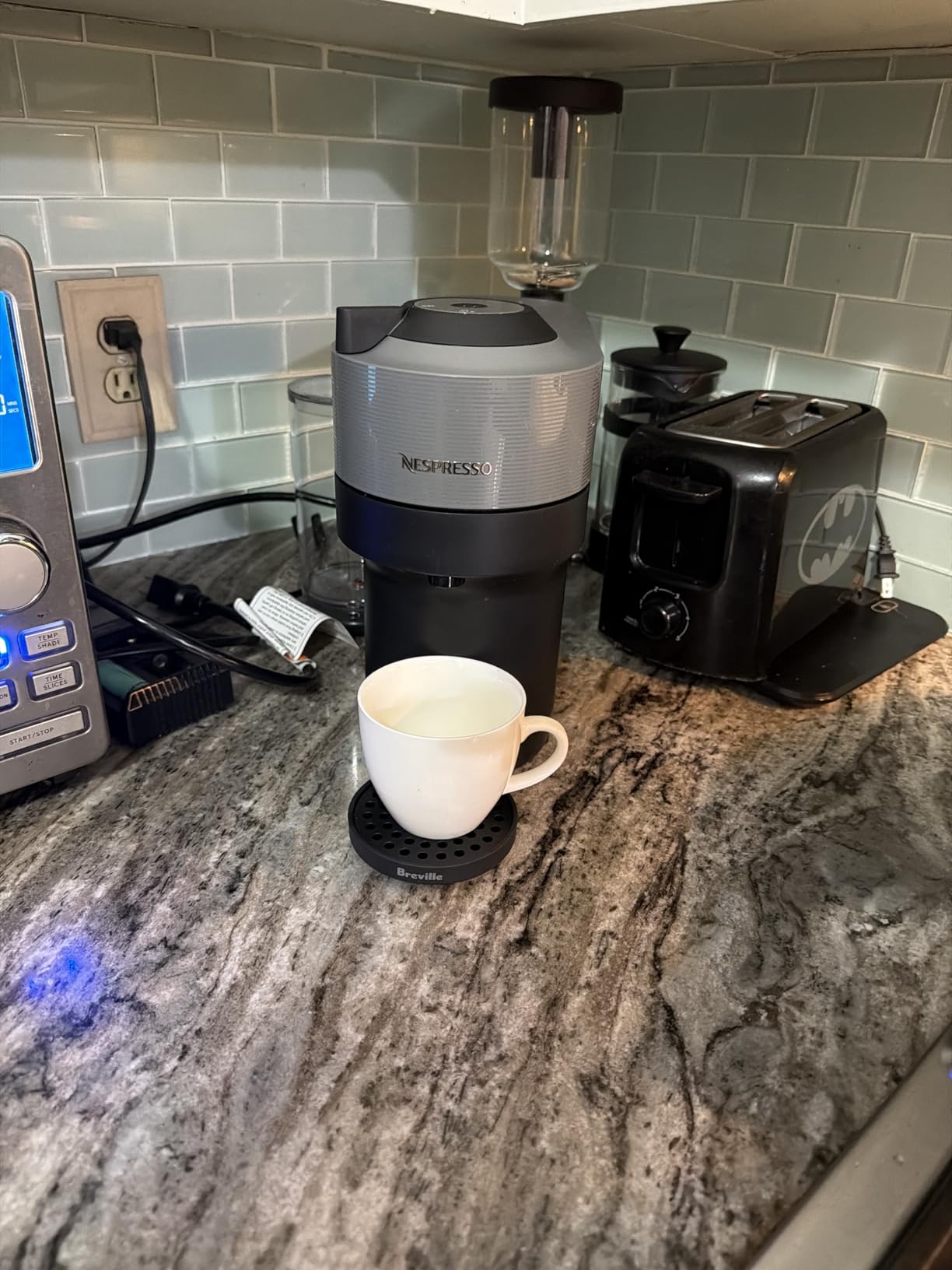 Nespresso Vertuo Pop+ Coffee & Espresso Maker by Breville, Coconut White customer photo 1