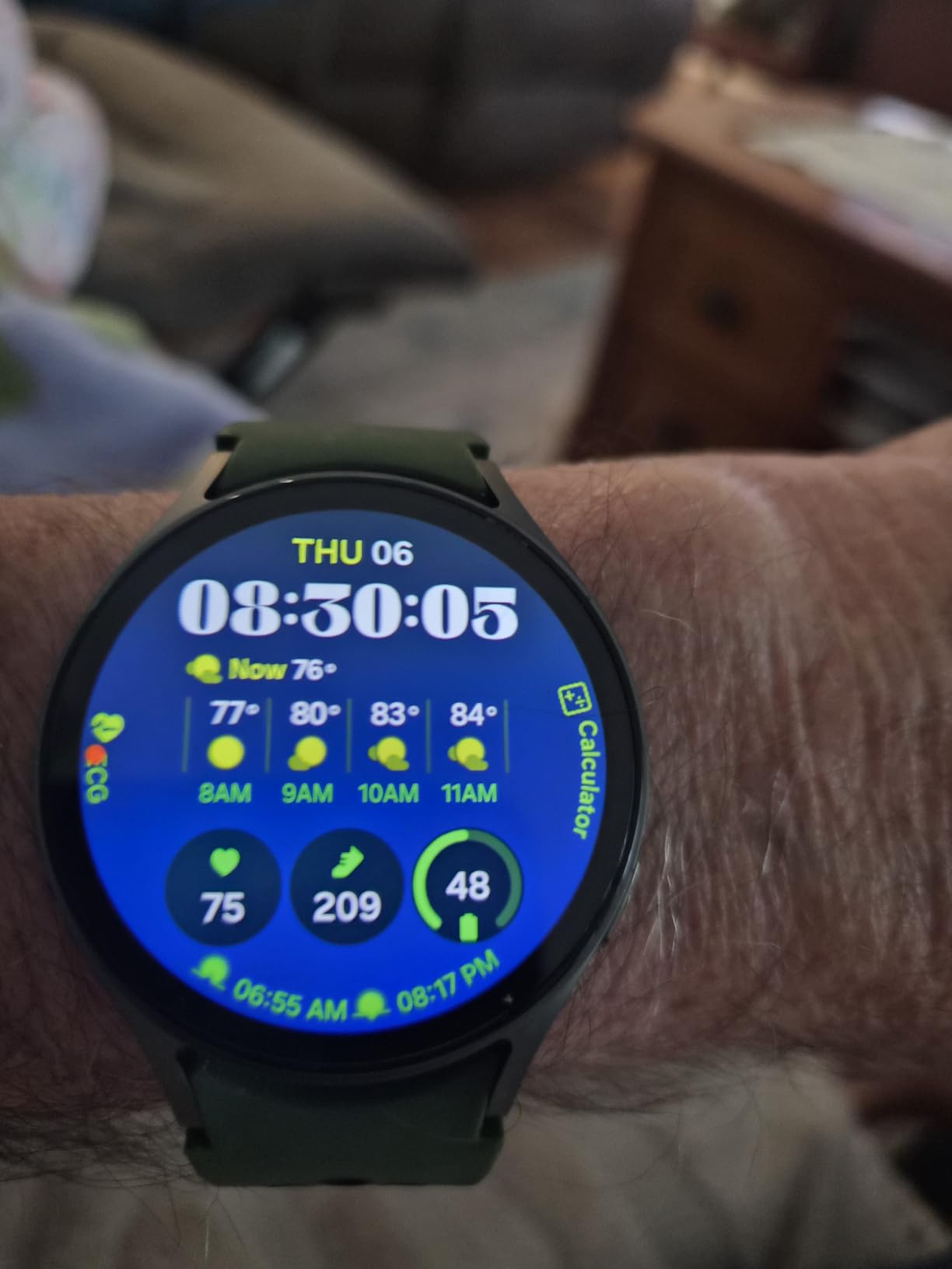Samsung Galaxy Watch 7 40mm Bluetooth AI Smartwatch w/Energy Score, Wellness Tips, Heart Rate Tracking, Sleep Monitor, Fitness Tracker, 2024, Cream [US Version, 1Yr Manufacturer Warranty] customer photo 2