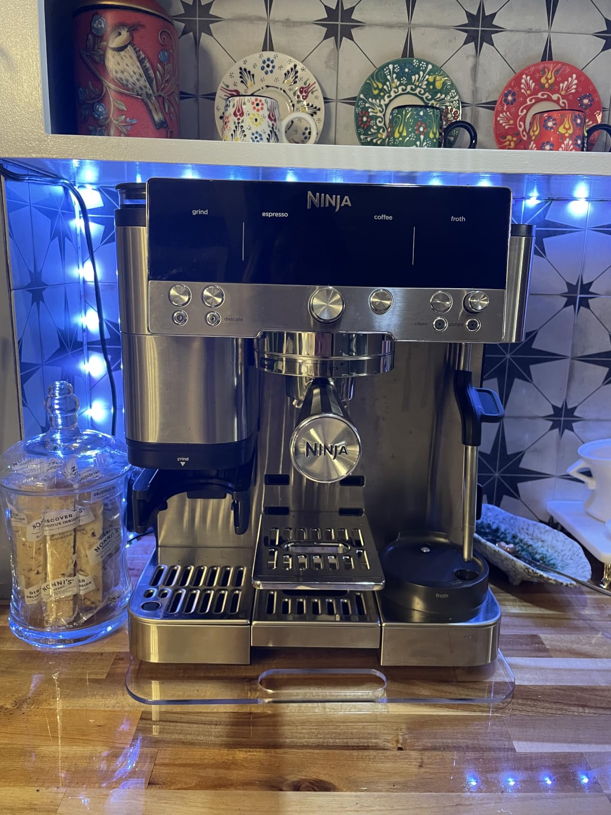 Ninja Luxe Café Premier 3-in-1 Espresso Machine, Drip Coffee, & Cold Brew customer photo 2