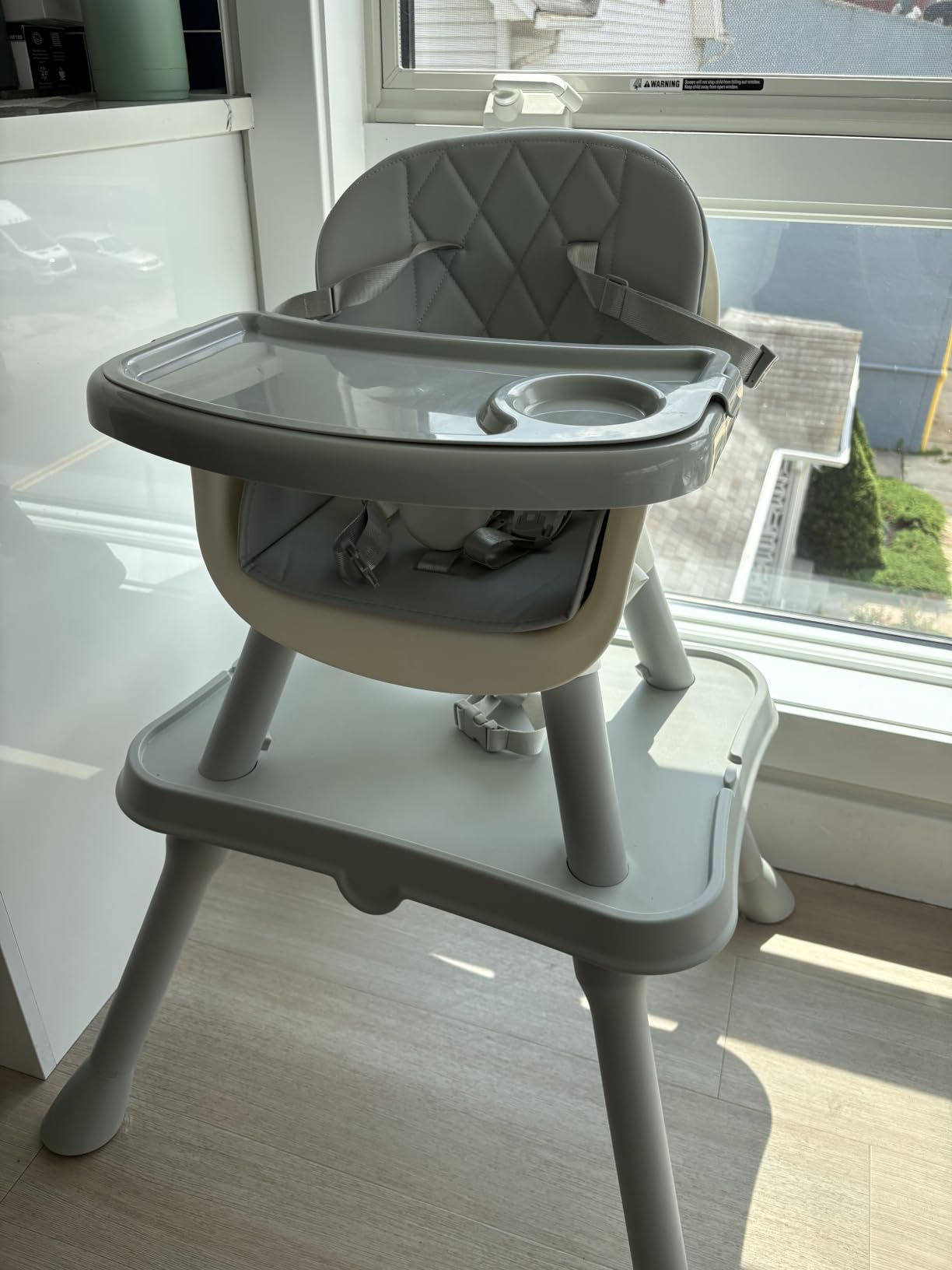 UNISWAN 6 in 1 Baby High Chair, Highchair for Babies and Toddlers customer photo 2