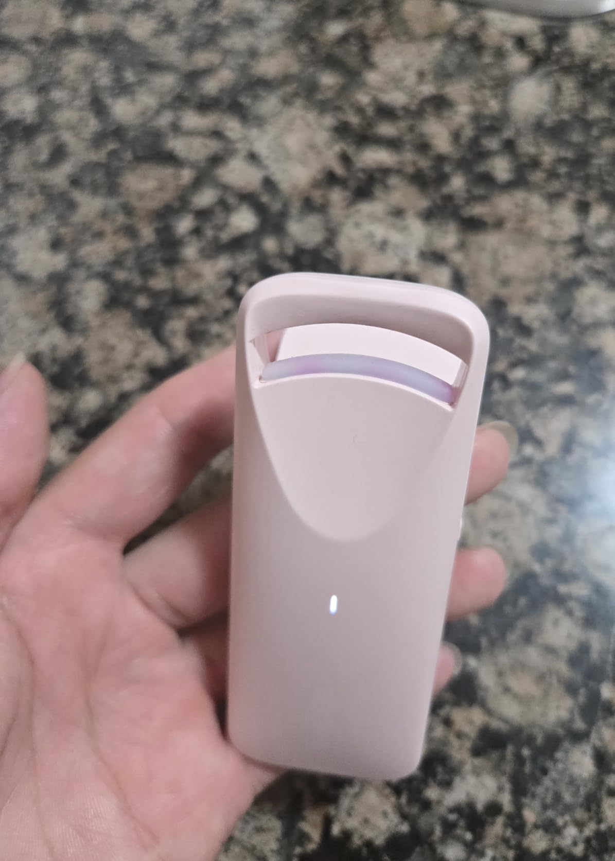 Heated Eyelash Curler - Electric Eyelash Curler with Heat Sensitive Silicone Pad, Type-C Rechargeable Mini Lash Curler, 8s Fast Heating 24hrs Long Lasting Lash Lift to Style Natural Eyelashes customer photo 1