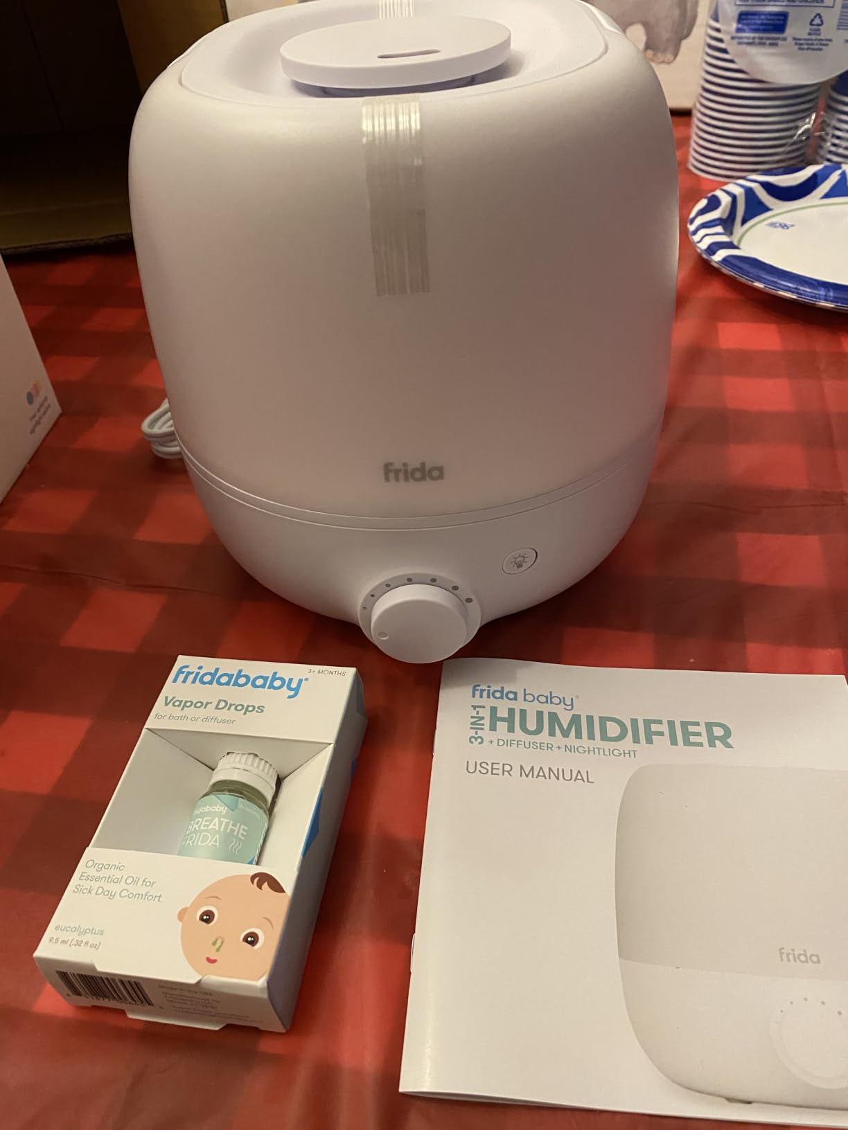 Frida Baby 3-in-1 Cool Mist Humidifier for Large Rooms & Bedroom, Diffuser customer photo 1