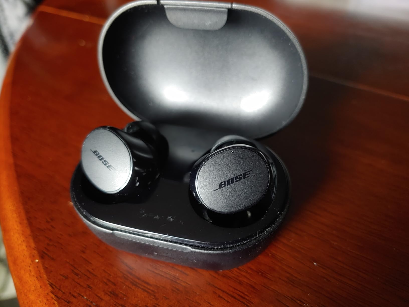 Bose QuietComfort Earbuds - True Wireless Bluetooth Earbuds with Active Noise Cancellation and Mic, USB-C Charging, IPX4 Rating, Up to 8.5 Hours of Playtime, Twilight Blue - Limited Edition Color customer photo 2