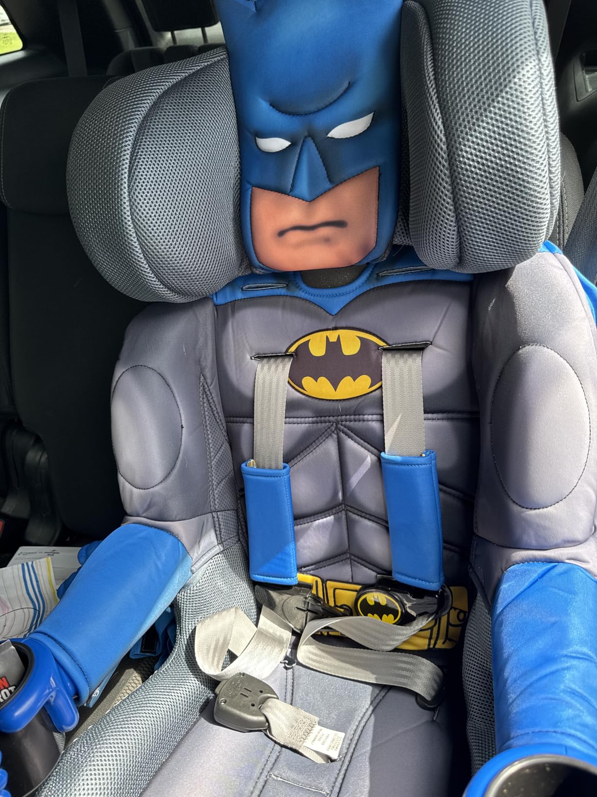 KidsEmbrace 2-in-1 Car Seat | Forward-Facing Harness (26.5–65 lbs) & Booster Mode (40–100 lbs) | Latch | Premium Fit with Multi-Position Headrest, Harness & Recline - Marvel Spider-Man customer photo 1