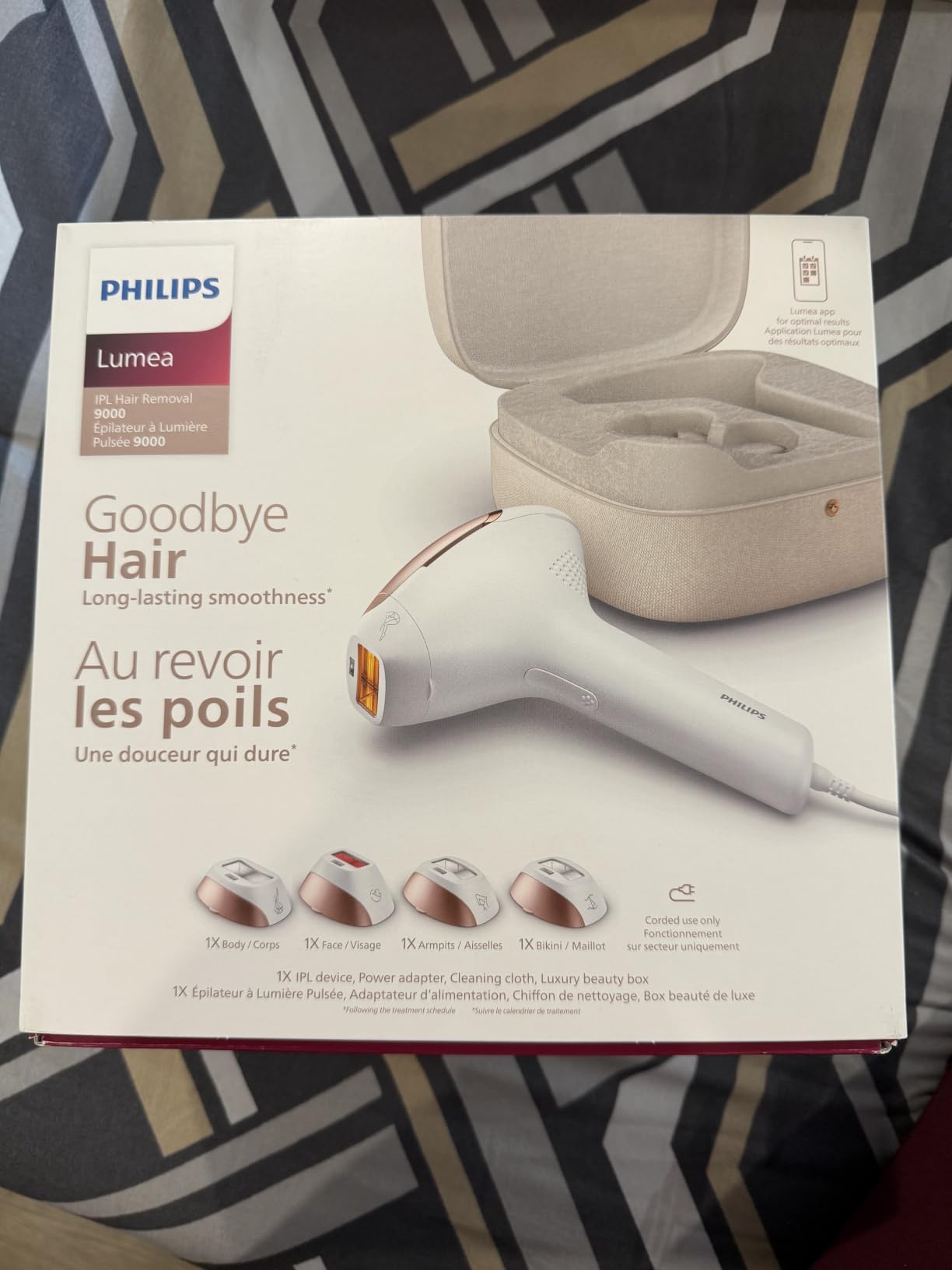 Philips Lumea 9000 IPL Hair Removal Device for Long-Lasting Smooth Skin customer photo 2