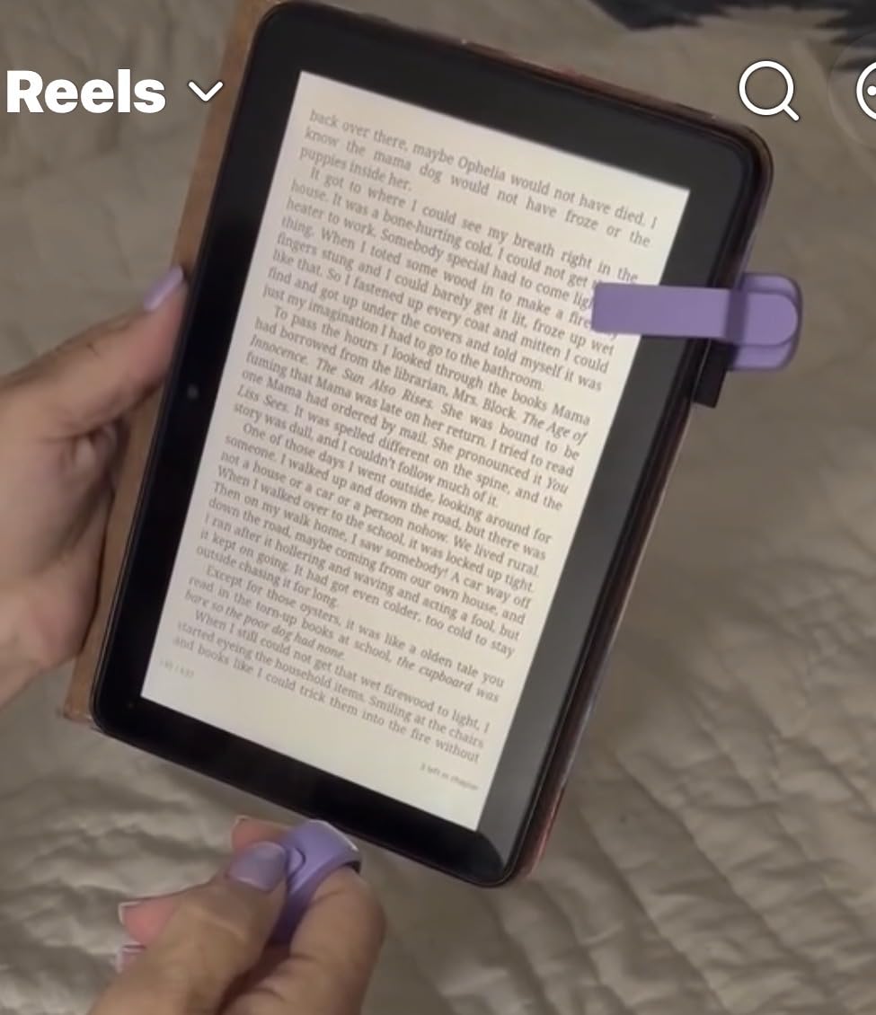 Page Turner Ring for Kindle,Remote Control for iPhone iPad Tablets eReaders customer photo 1