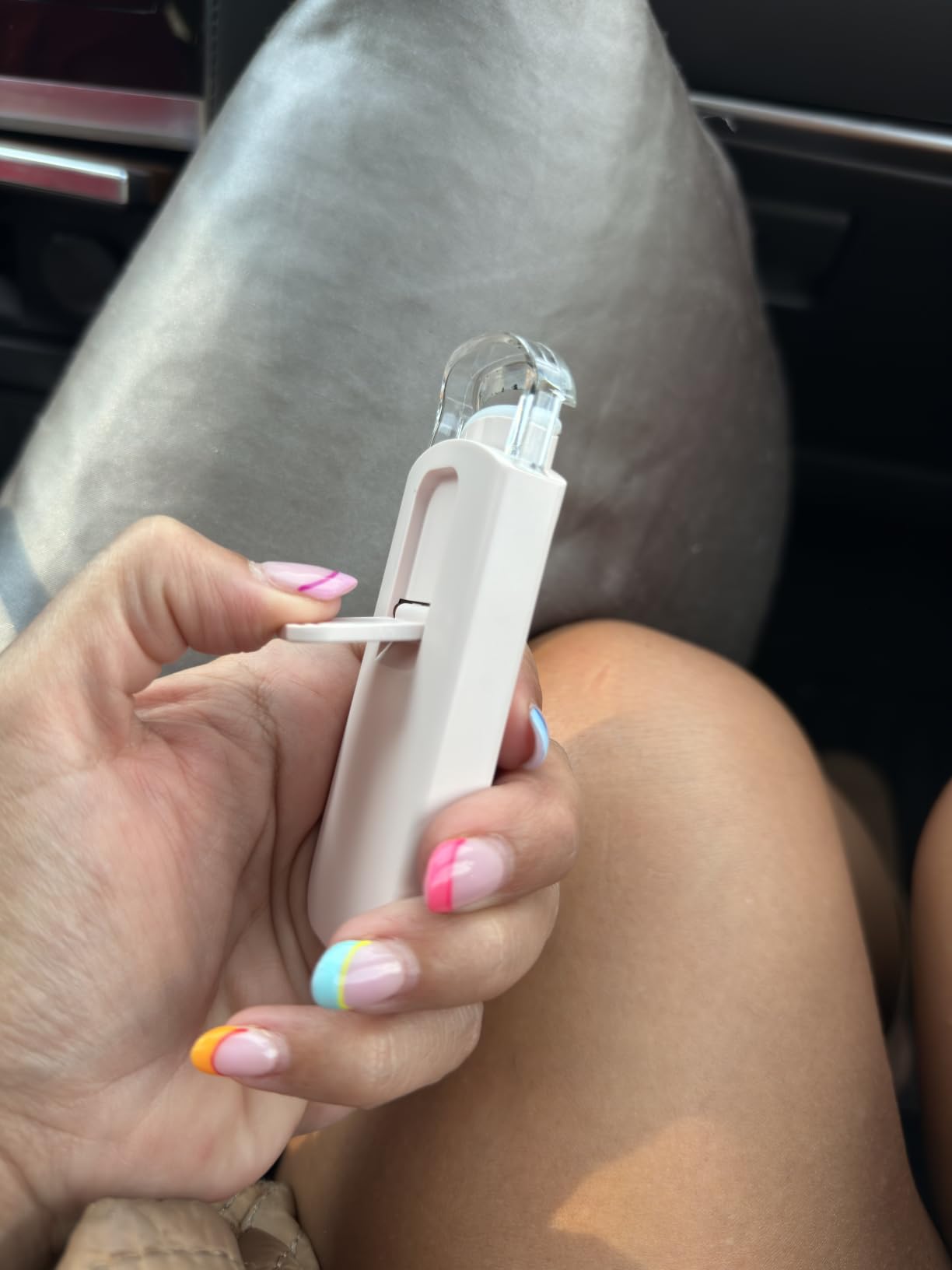 Heated Eyelash Curler,3-Level Temp Mini Travel Electric Lash Curler 10s Heat-3s Curl-24h Hold for Women with Anti-Burn Silicone Pad, Portable Type-C Charging for Long-Lasting Natural Effortless Curves customer photo 2