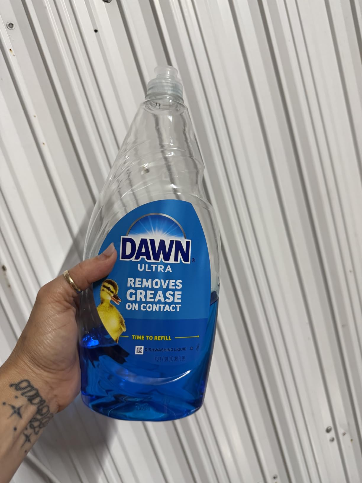 Dawn Ultra Dish Soap Refill Jug, Large Size Original Blue Liquid Dishwashing Detergent, Powerful Dish Soap for Grease, 51.5 oz customer photo 2
