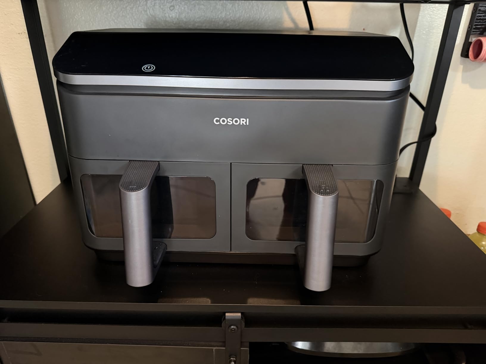 Cosori TWINFRY 9 QT Double Air Fryer, Removable Divider, PFAS-Free Ceramic customer photo 1