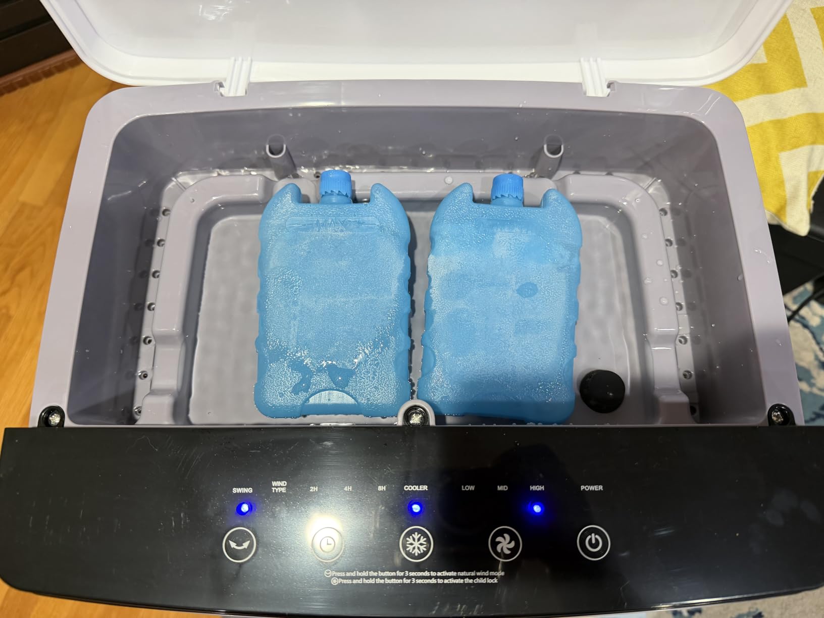Portable Air Conditioner, 3000 CFM Swamp Cooler & Evaporative Air Cooler customer photo 2