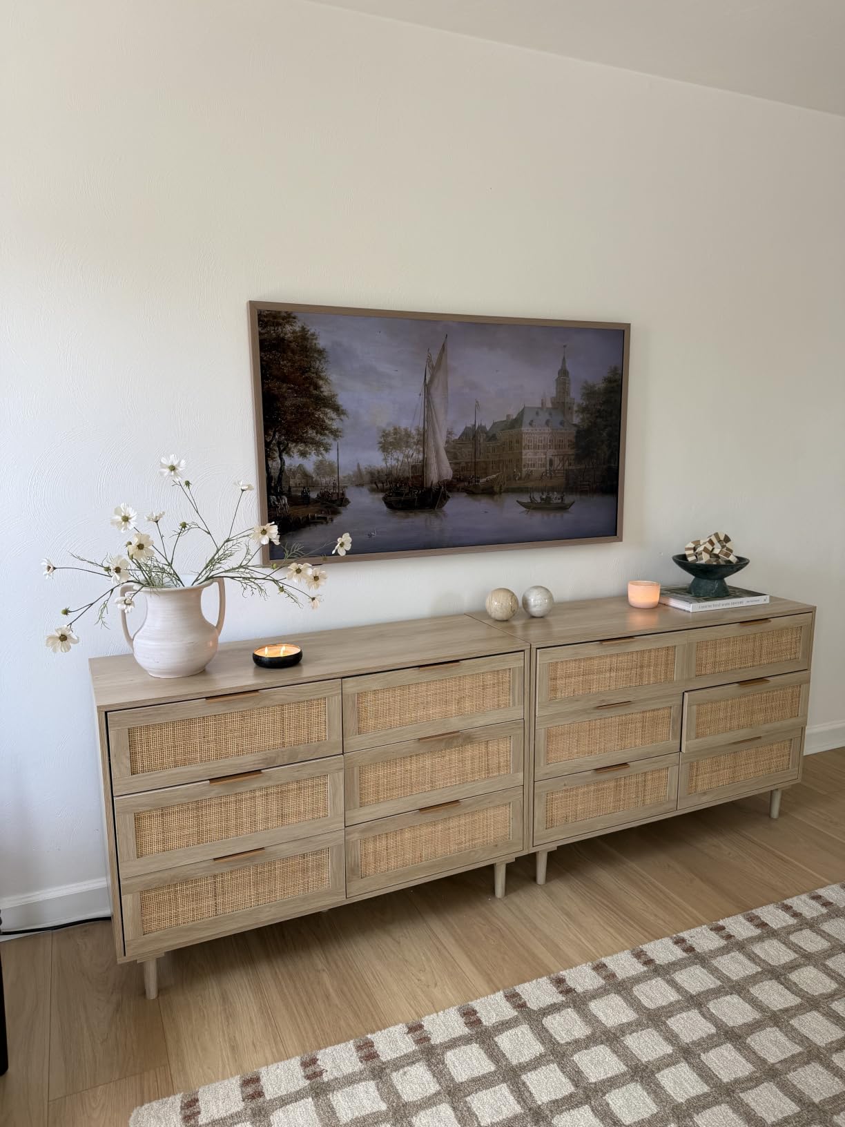 Hisense 55“ Hi-QLED S7 CanvasTV Series 4K UHD Google Smart Art TV (55S7SG, 2026 New) - 144Hz, Art Mode, Anti-Glare Panel, Dolby Vision HDR, Hi-Matte Display, Frame & UltraSlim Wall Mount Included customer photo 1