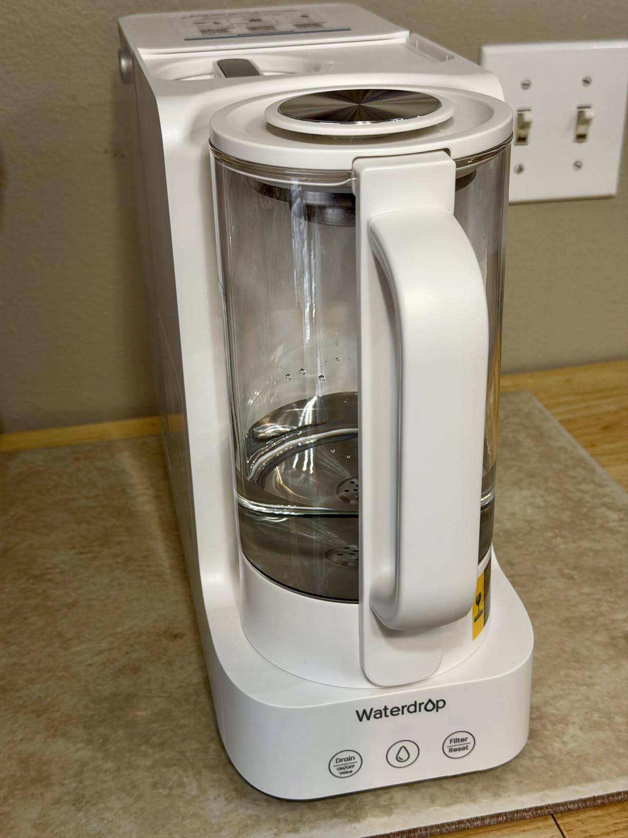 Waterdrop C2SL Countertop Reverse Osmosis Water Filter, [ Mineral Added ] customer photo 2