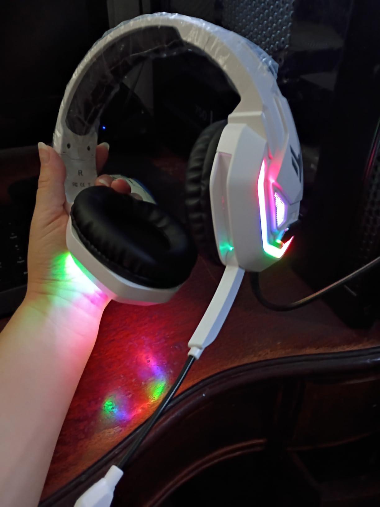 Gaming Headset for Xbox Series X|S Xbox One PS5 PS4 PC Switch Mac, Wired customer photo 2