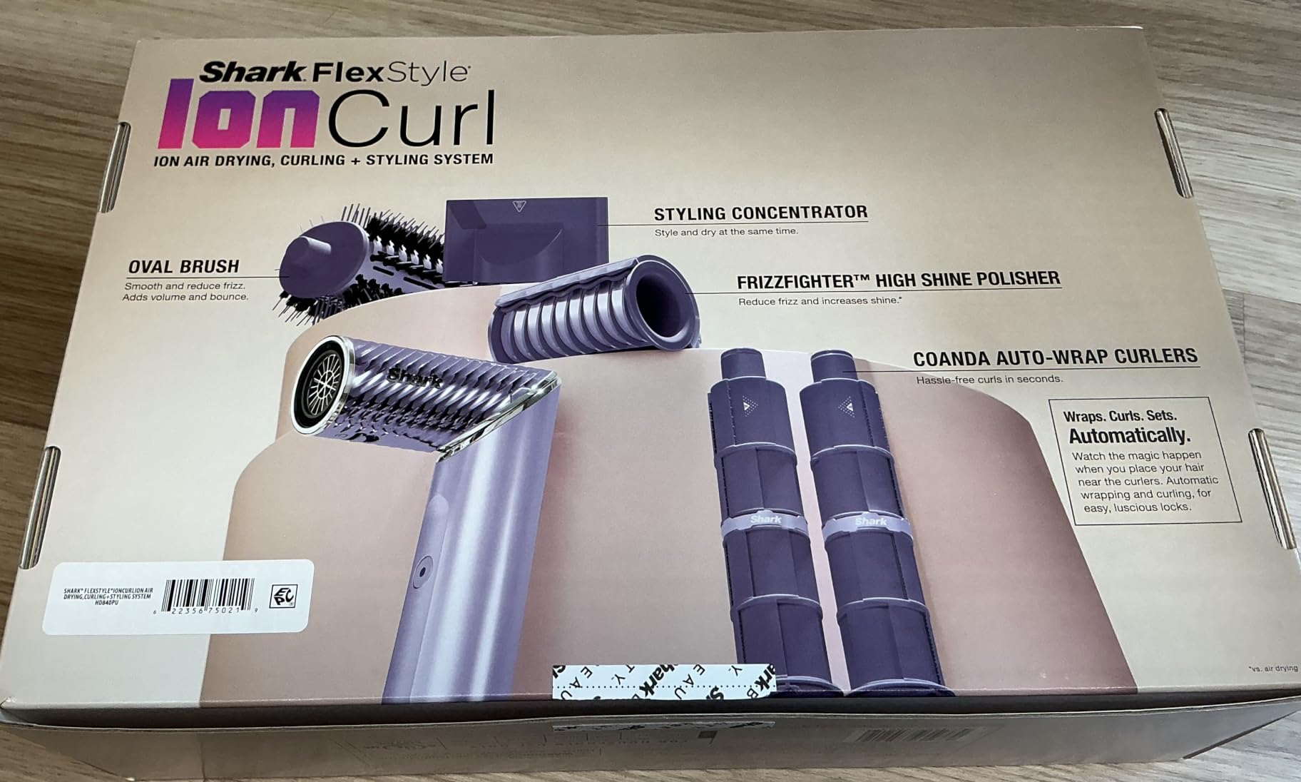 Shark FlexStyle Next-Gen IonCurl 5-in-1 Hair Styler, Curler & Dryer HD840PU customer photo 1