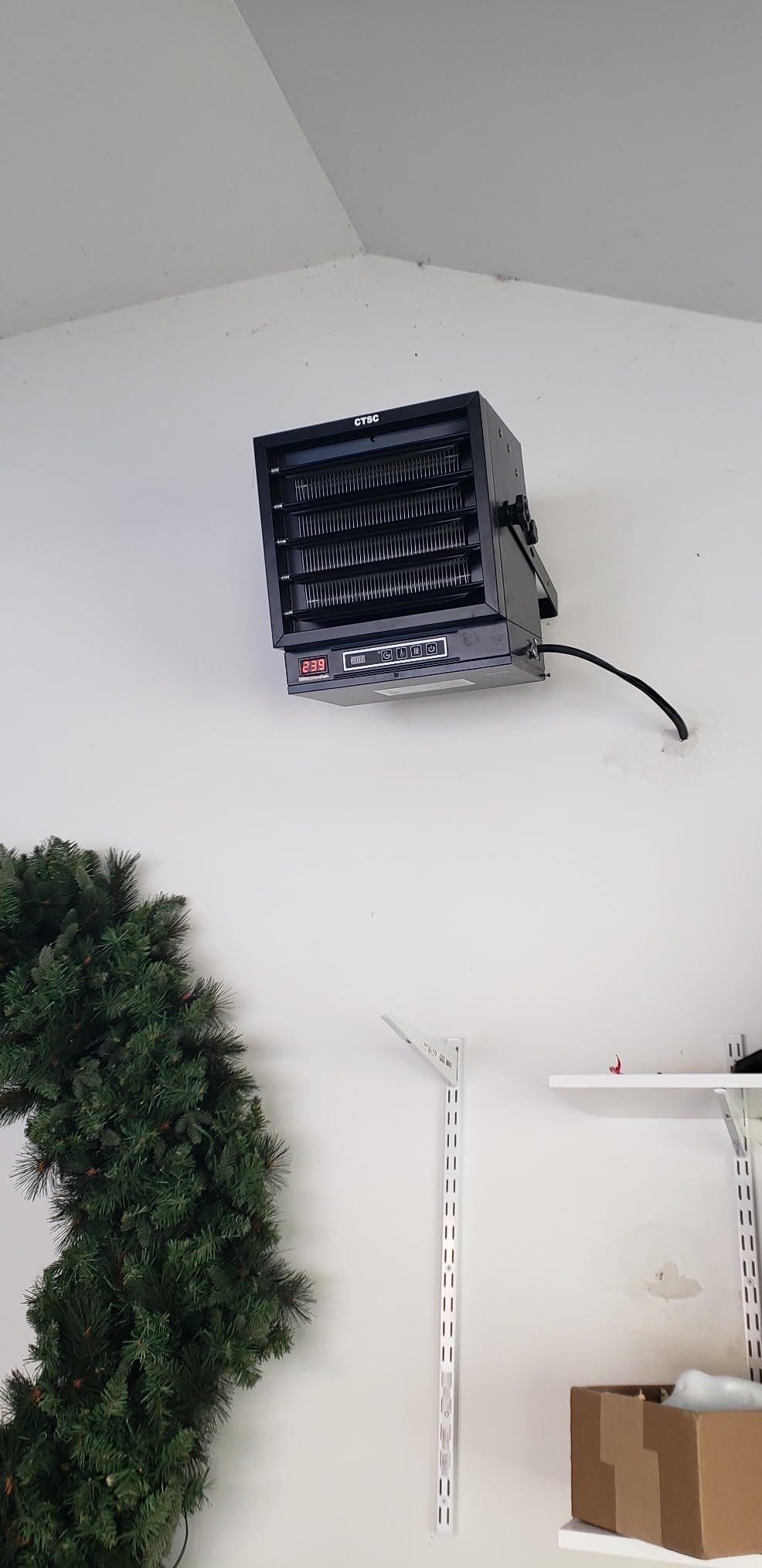 CTSC 10000W Garage Heater Electric, 240V Fan-Forced Ceiling Mount Heater customer photo 2