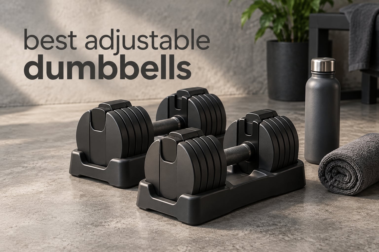 best adjustable dumbbells