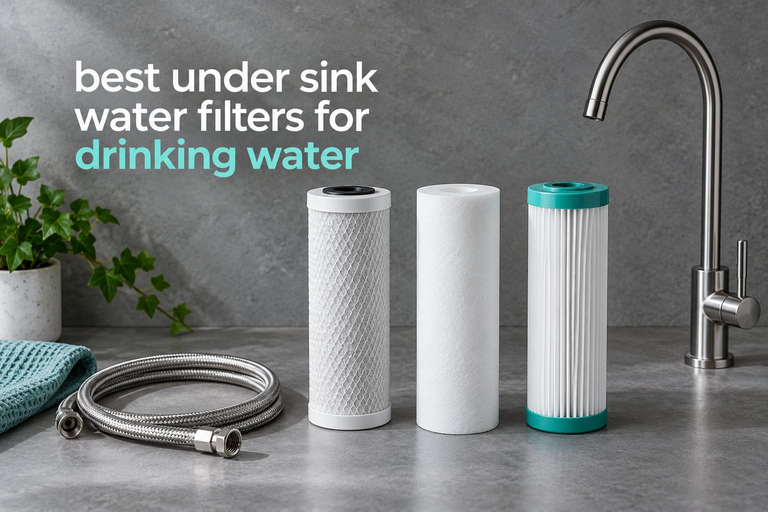 best under sink water filters for drinking water