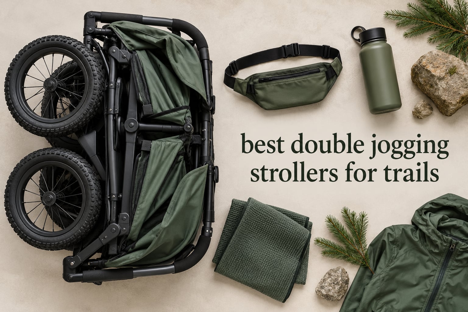 best double jogging strollers for trails