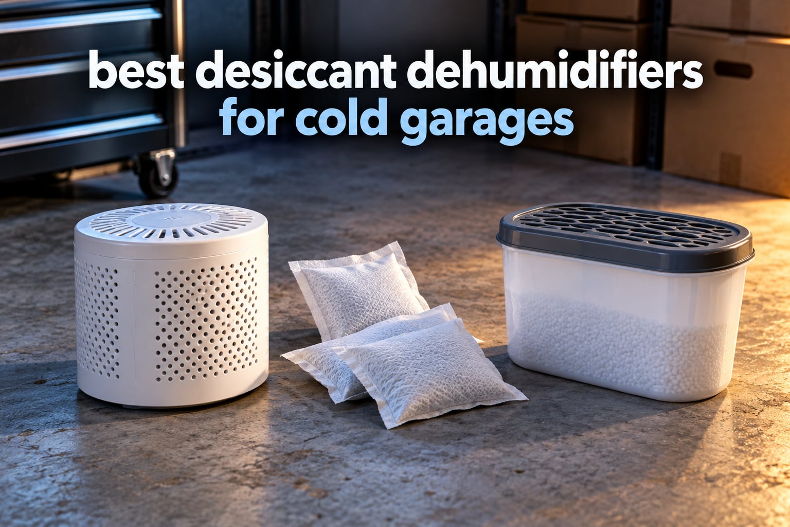 best desiccant dehumidifiers for cold garages