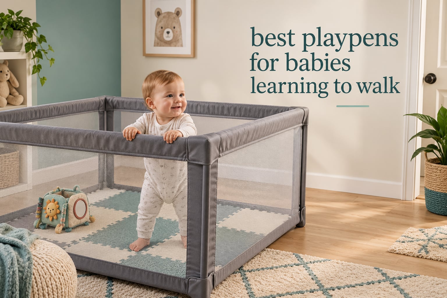 best playpens for babies learning to walk