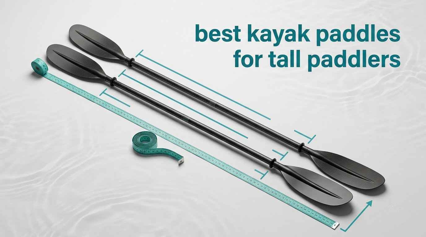 best kayak paddles for tall paddlers