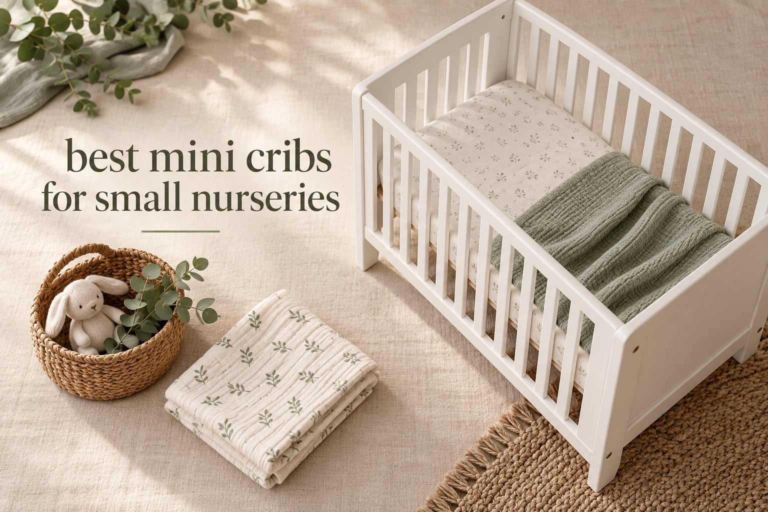 best mini cribs for small nurseries