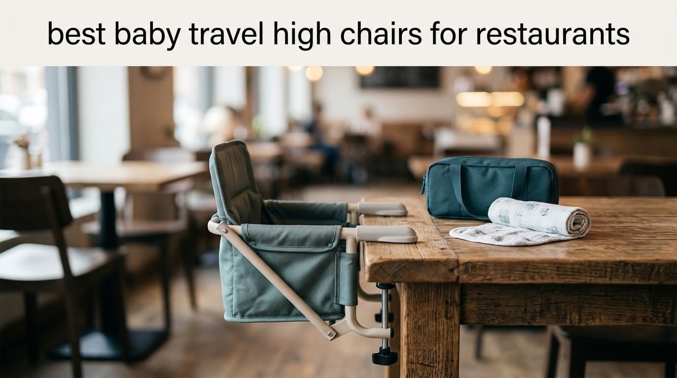 best baby travel high chairs for restaurants