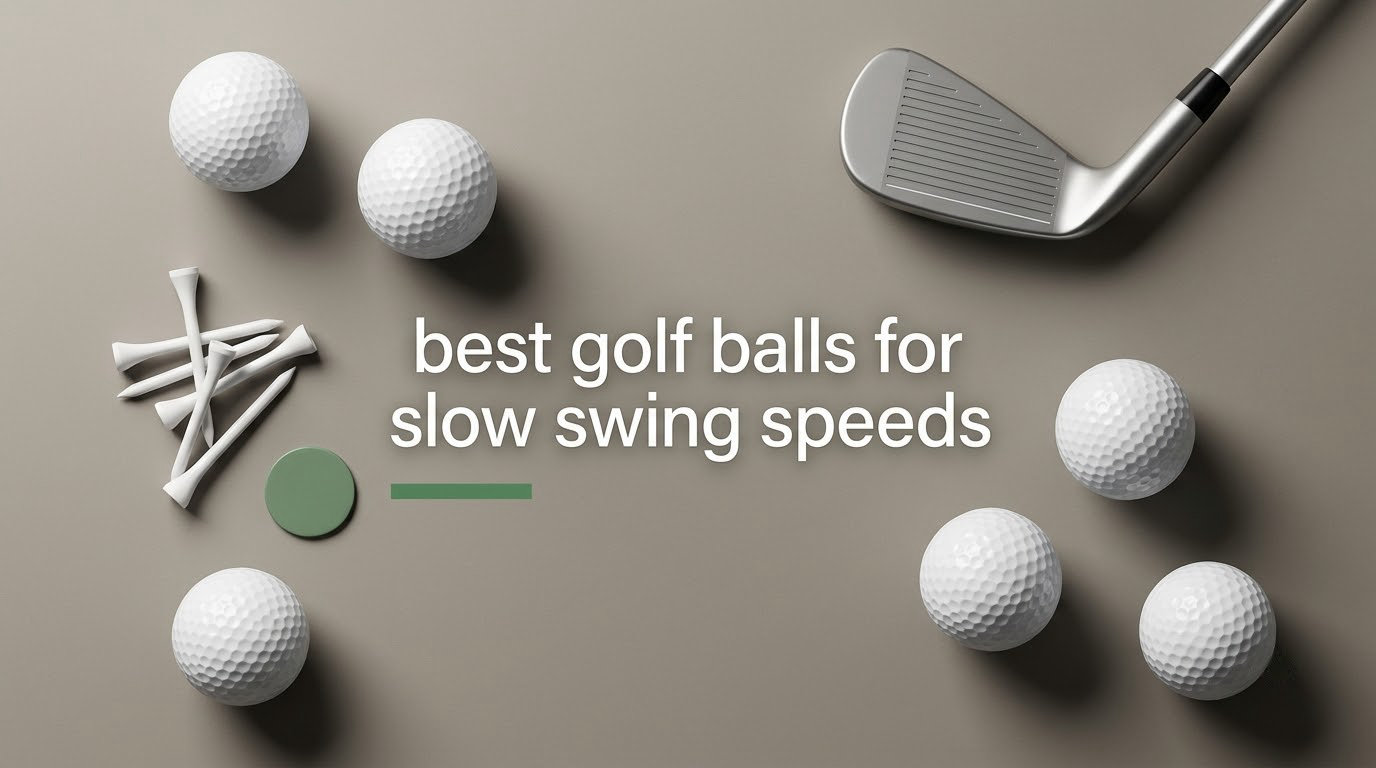 best golf balls for slow swing speeds