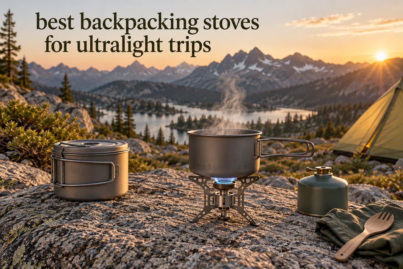 best backpacking stoves for ultralight trips