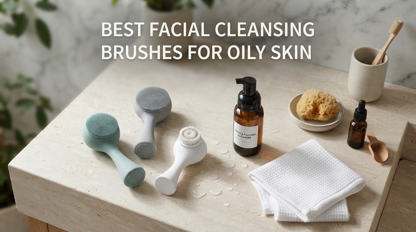 best facial cleansing brushes for oily skin