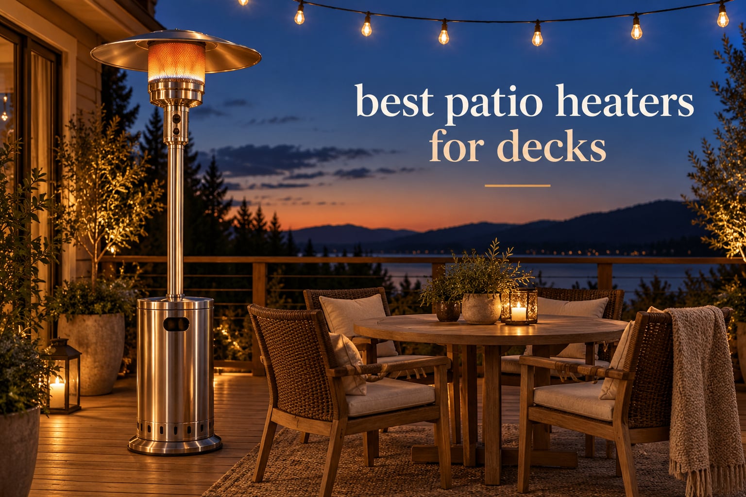 best patio heaters for decks